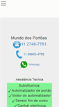 Mobile Screenshot of mundodosportoes.com.br